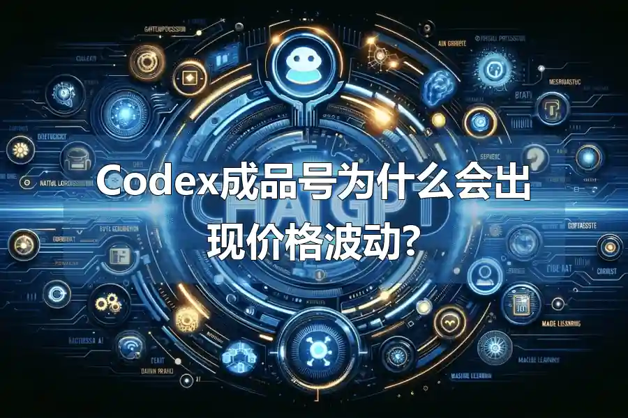 Codex成品号为什么会出现价格波动?